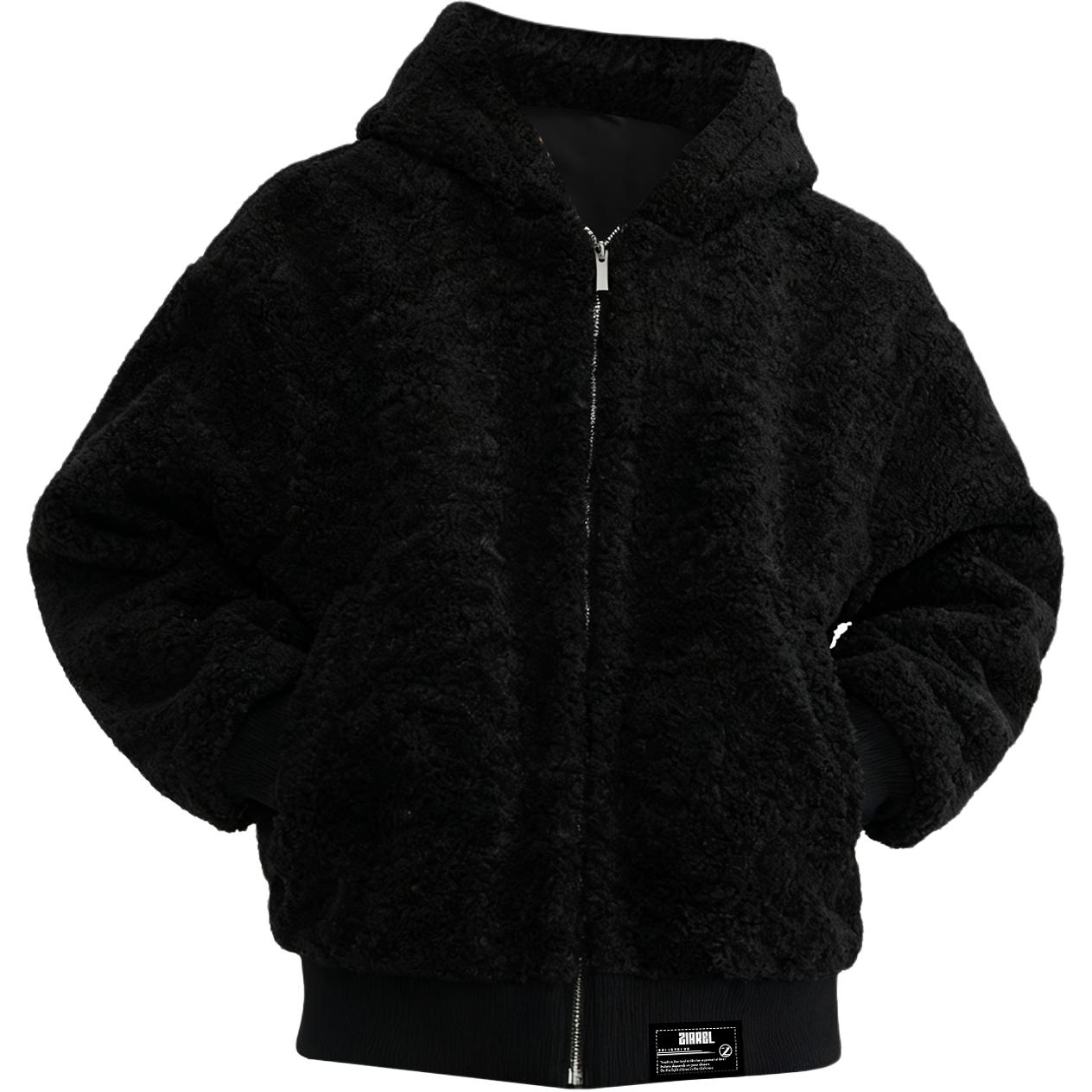 Вельветовая куртка унисекс с капюшоном, утепленная и на флисе ZIAREL, черный
Вельветовая куртка унисекс с капюшоном, утепленная и на флисе ZIAREL, черный