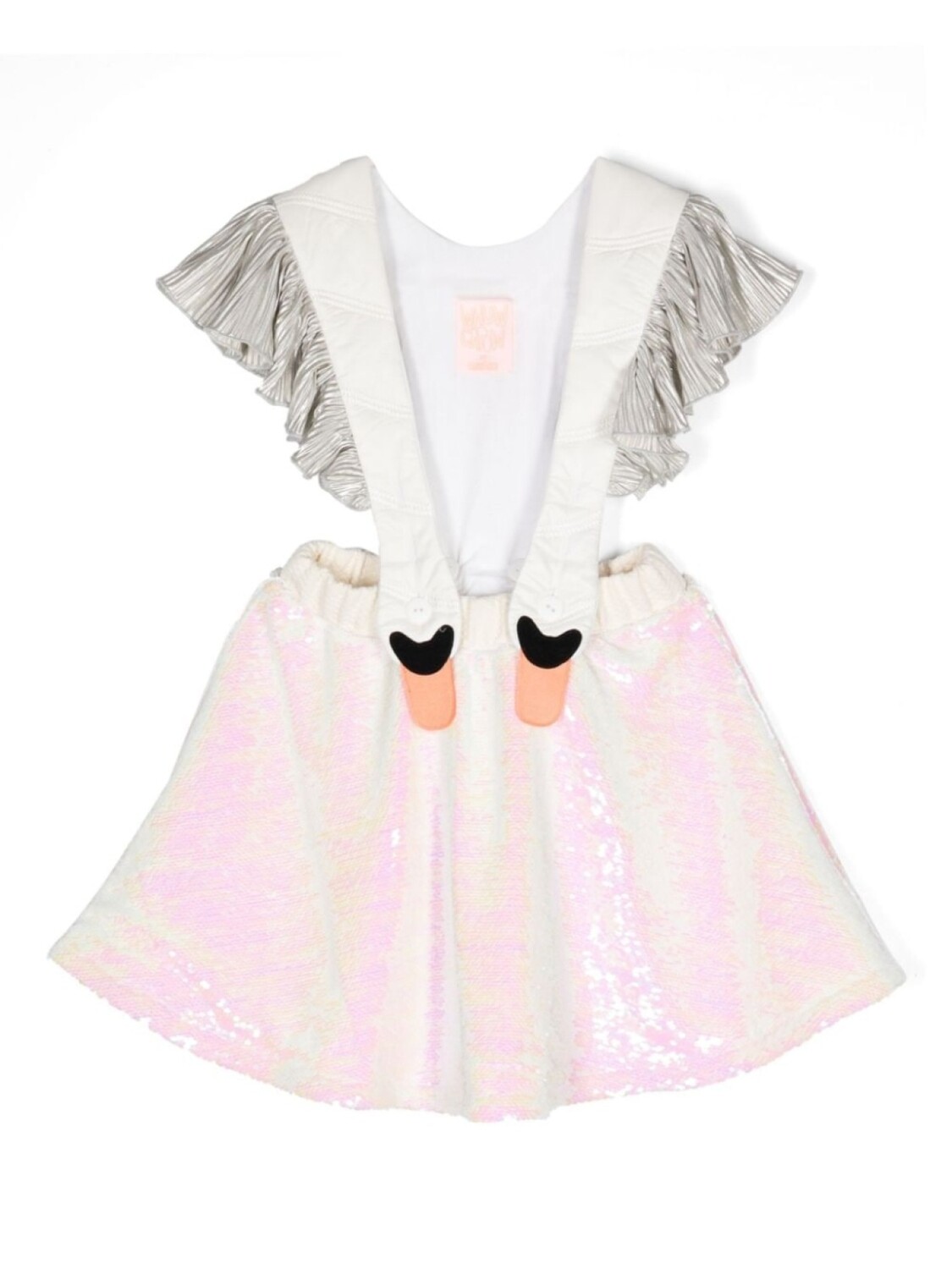 WAUW CAPOW by BANGBANG платье Bird Girl Frill с пайетками, белый
WAUW CAPOW by BANGBANG платье Bird Girl Frill с пайетками, белый