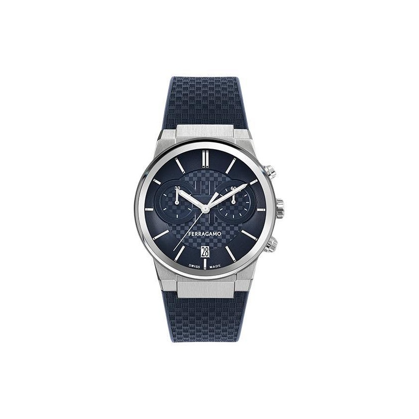 Ferragamo Часы Sapphire Chrono 41mm, Blue Dial
Ferragamo Часы Sapphire Chrono 41mm, Blue Dial