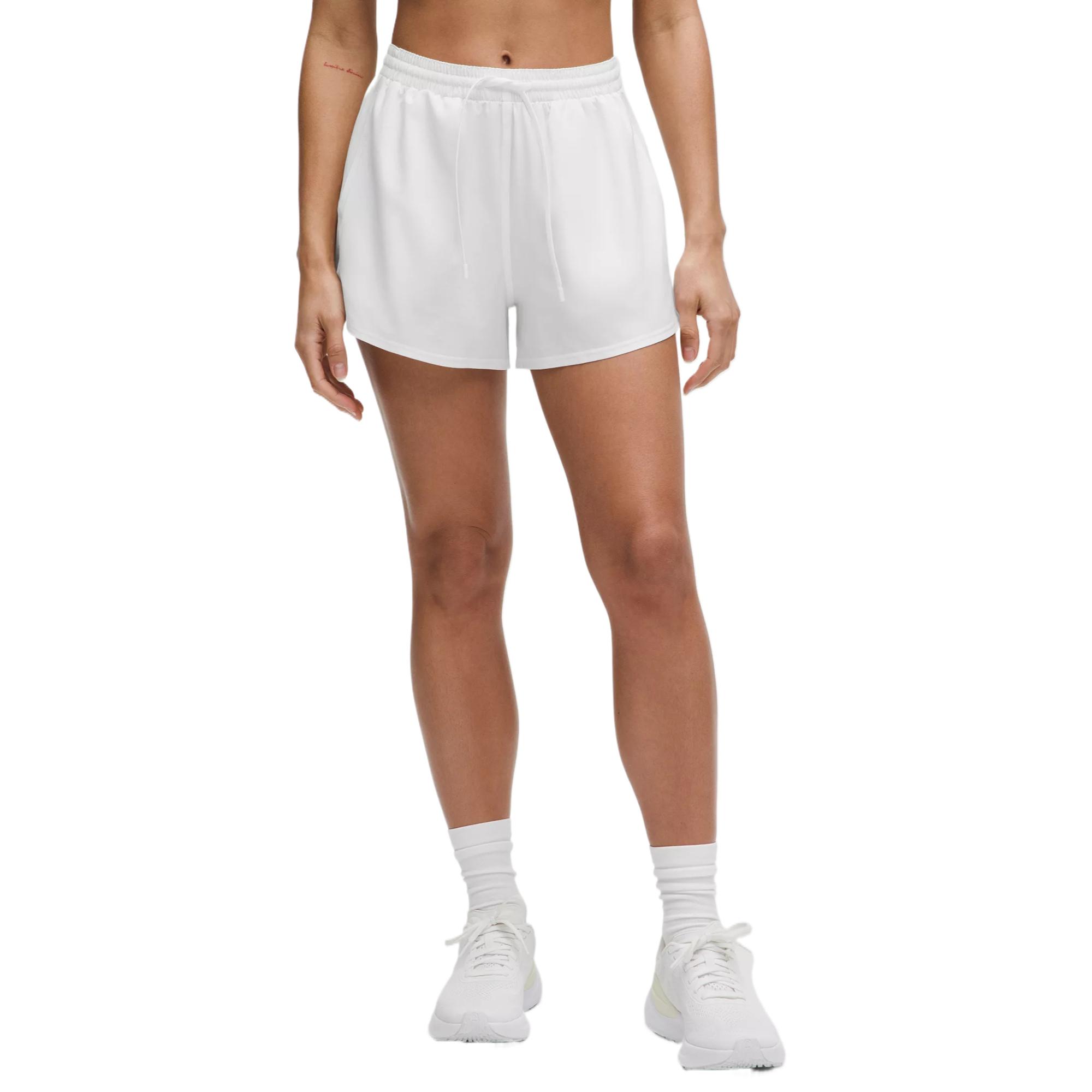 Lululemon Высокие спортивные шорты 3' Women's White
Lululemon Высокие спортивные шорты 3' Women's White