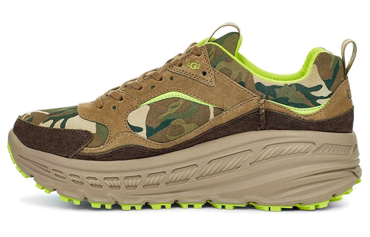 Кроссовки для бега серии CA805 мужские с низким верхом бордового цвета с камуфляжным принтом Ugg 
Кроссовки для бега серии CA805 мужские с низким верхом бордового цвета с камуфляжным принтом Ugg