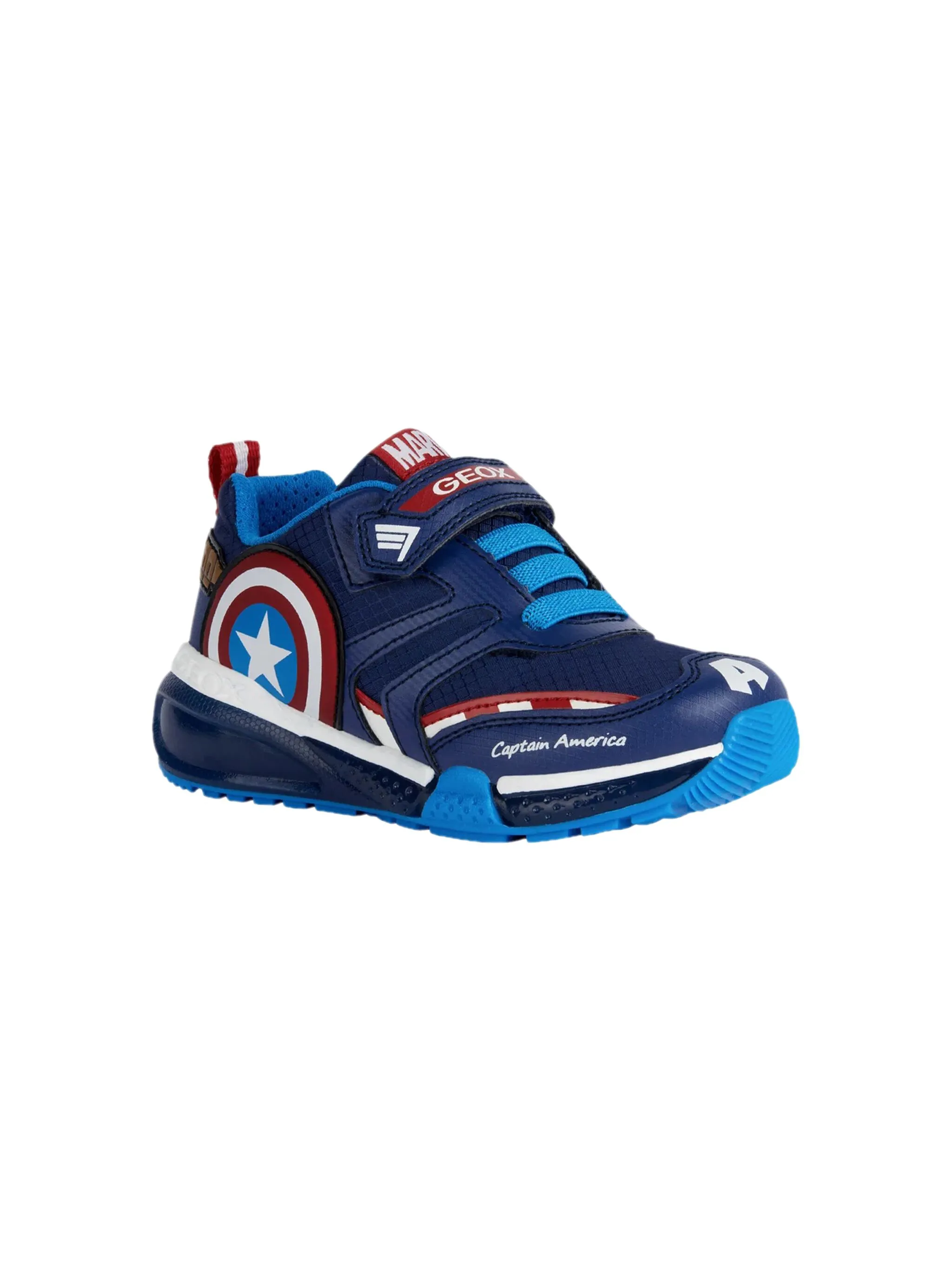 Кроссовки Bayonyc Junior из коллаборации с Marvel Geox Kids, синий
Кроссовки Bayonyc Junior из коллаборации с Marvel Geox Kids, синий