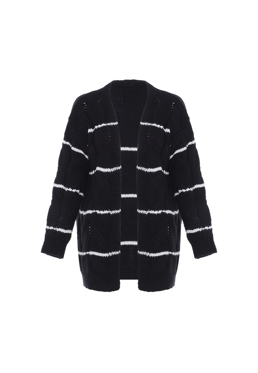 Вязаный кардиган faina, черный
Вязаный кардиган faina, черный
