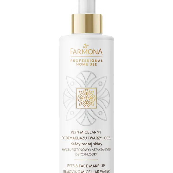 Средство для снятия макияжа с лица и глаз, 280 мл Farmona Professional Home use
Средство для снятия макияжа с лица и глаз, 280 мл Farmona Professional Home use
