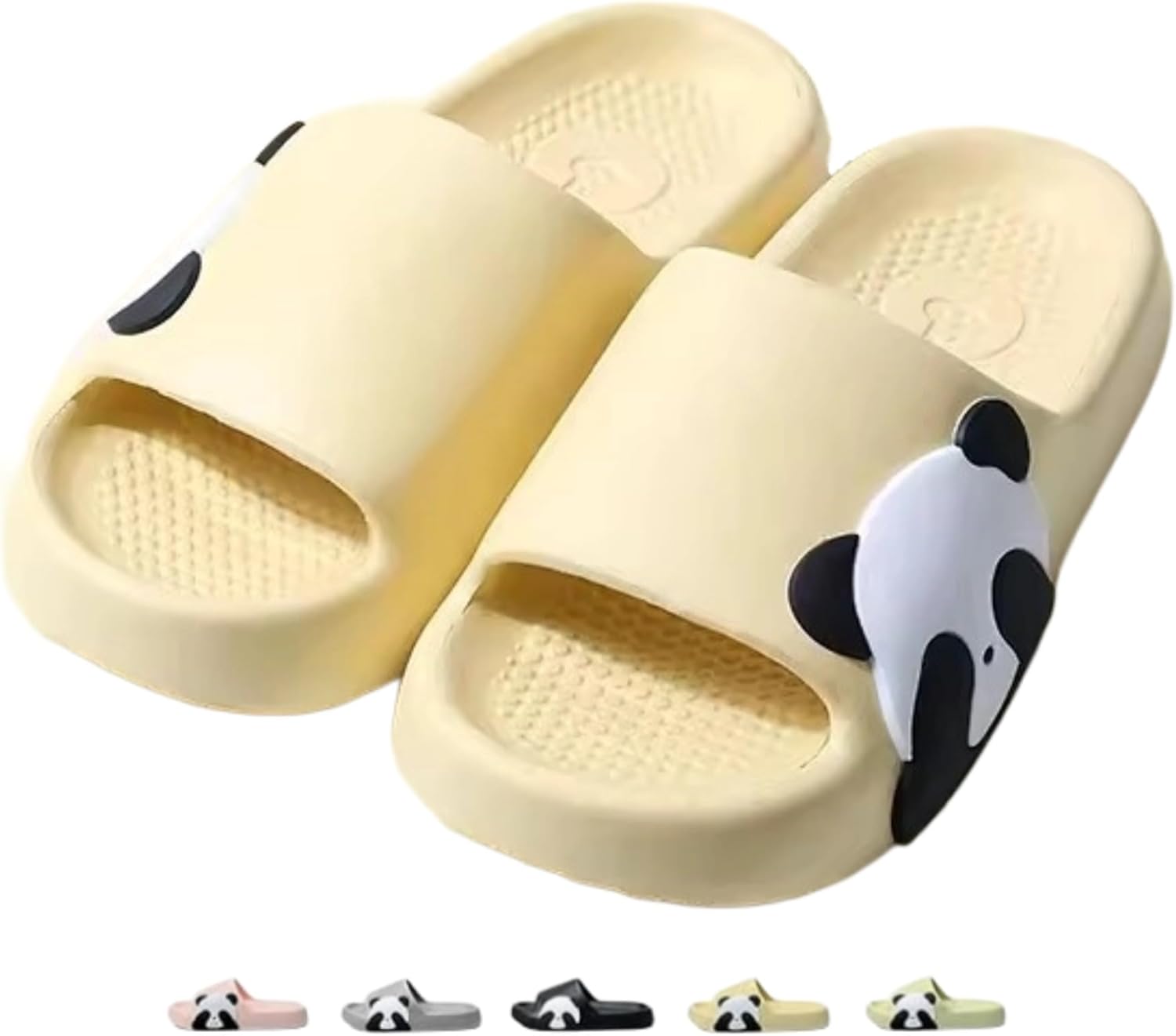 Iwhgrmp Милые тапочки с пандой для женщин и мужчин, для дома и улицы, для душа, с нескользящей подошвой, очаровательные мультяшные слайды с пандой, удобные летние домашние сандалии для пары, желтый
Iwhgrmp Милые тапочки с пандой для женщин и мужчин, для дома и улицы, для душа, с нескользящей подошвой, очаровательные мультяшные слайды с пандой, удобные летние домашние сандалии для пары, желтый