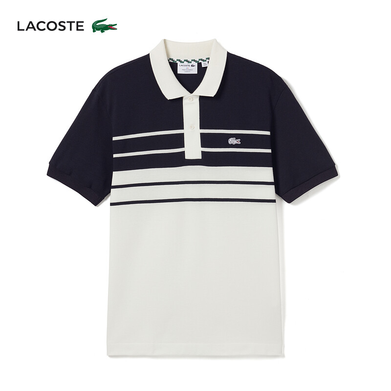 Футболка классическая мужская Lacoste с короткими рукавами, черно-белый
Футболка классическая мужская Lacoste с короткими рукавами, черно-белый