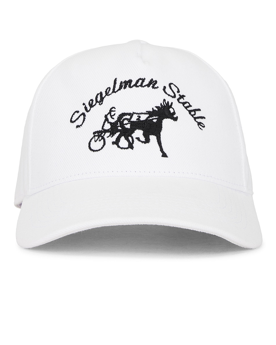 Джинсовая пятипанельная кепка Siegelman Stable, White
Джинсовая пятипанельная кепка Siegelman Stable, White