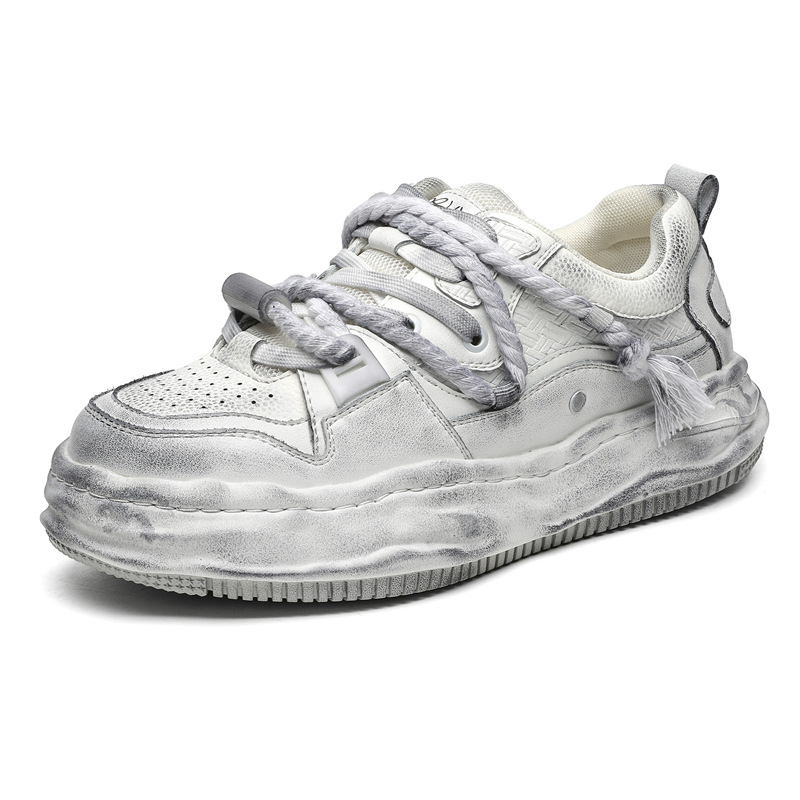 WEISHIBANGWEI Низкие кроссовки для скейтбординга, увеличивающие рост, мужские, белые, серые
WEISHIBANGWEI Низкие кроссовки для скейтбординга, увеличивающие рост, мужские, белые, серые