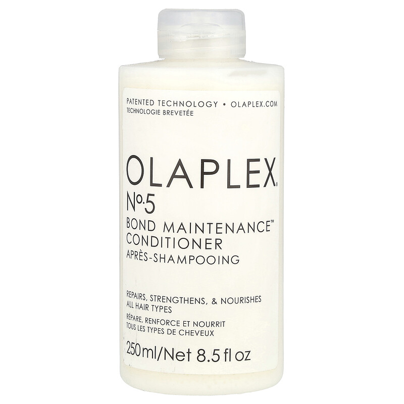 Olaplex, Кондиционер № 5 Bond Maintenance , 250 мл (8,5 жидк. унц.)
Olaplex, Кондиционер № 5 Bond Maintenance , 250 мл (8,5 жидк. унц.)
