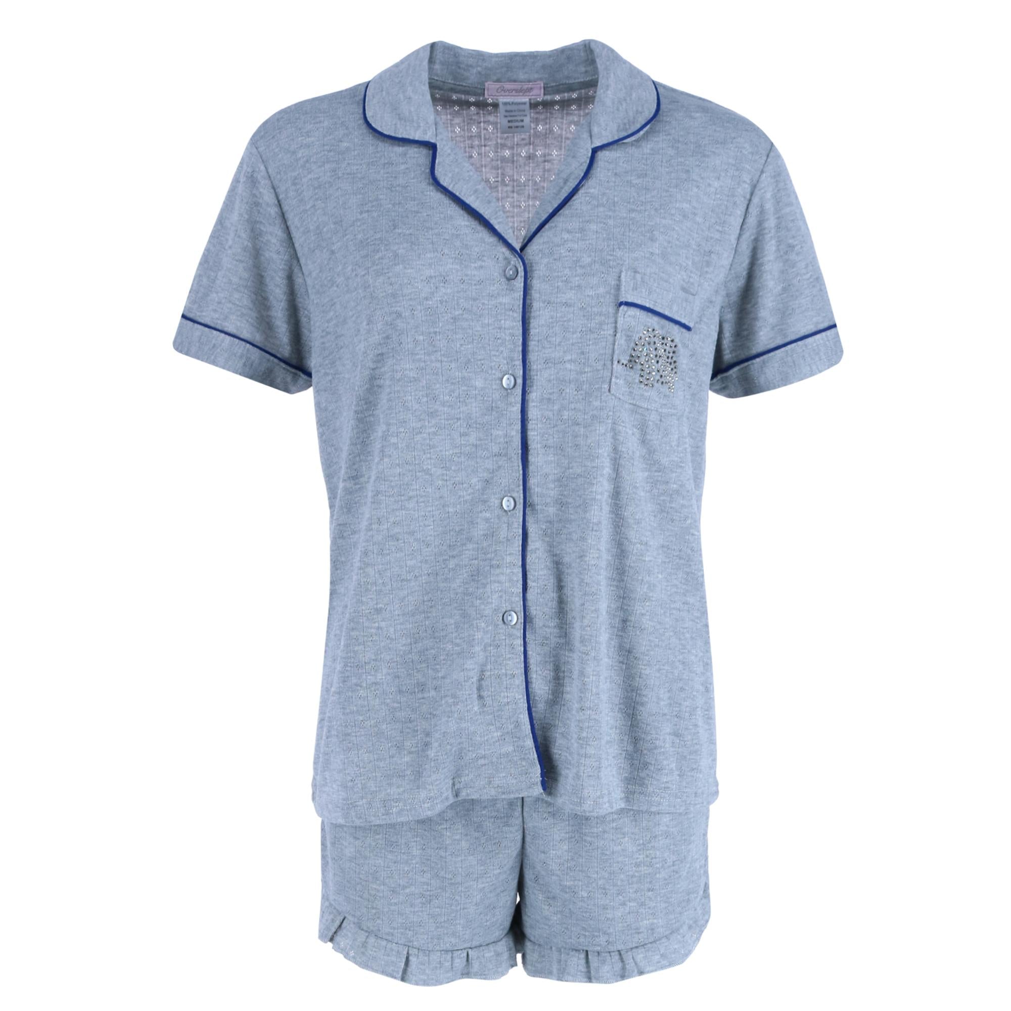 Женские шорты Pointelle Elephant Notch пижамный комплект Overslept, серый
Женские шорты Pointelle Elephant Notch пижамный комплект Overslept, серый