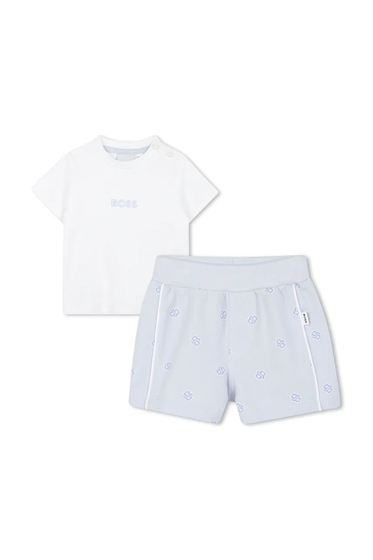 Хлопковый комплект для малышей Boss, белый
Хлопковый комплект для малышей Boss, белый