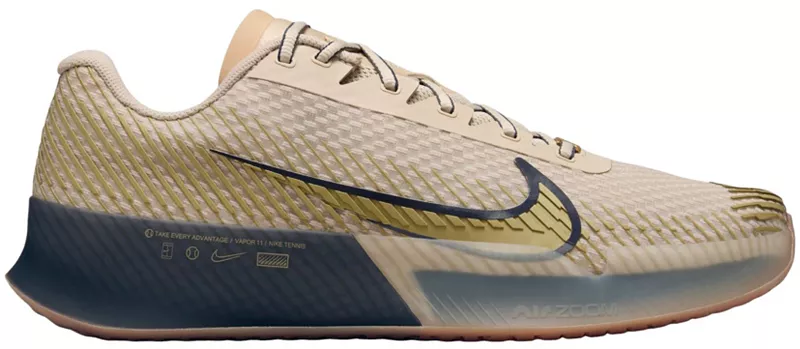 Мужские кроссовки для тенниса на кортах с твердым покрытием Nike Zoom Vapor 11, цвет Sanddrift
Мужские кроссовки для тенниса на кортах с твердым покрытием Nike Zoom Vapor 11, цвет Sanddrift