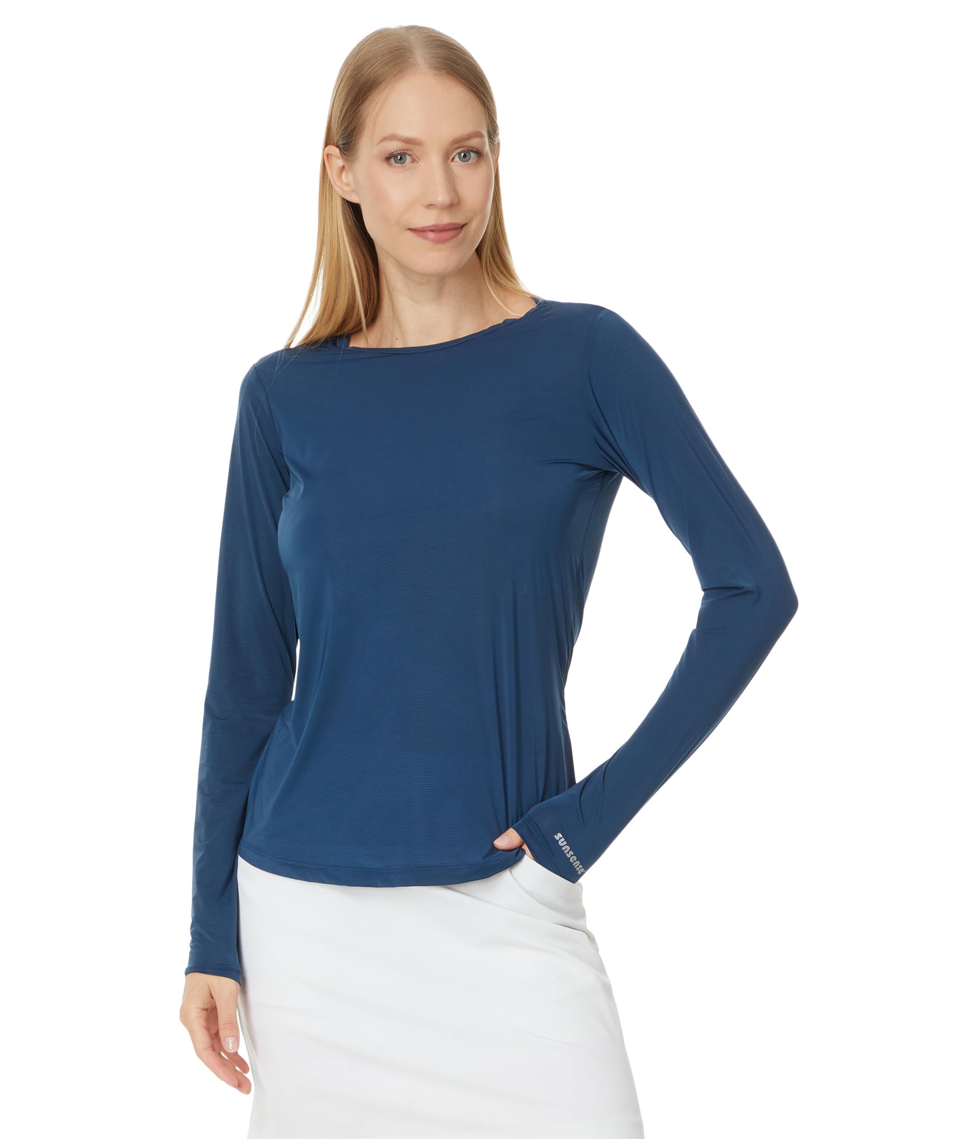 Топ Jamie Sadock Sunsense Crew Neck Top Long Sleeve, Moonlit
Топ Jamie Sadock Sunsense Crew Neck Top Long Sleeve, Moonlit