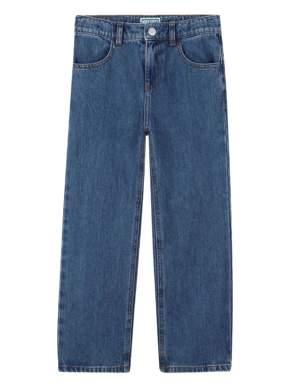 Джинсы с нашивкой-логотипом Kenzo Kids, синий
Джинсы с нашивкой-логотипом Kenzo Kids, синий