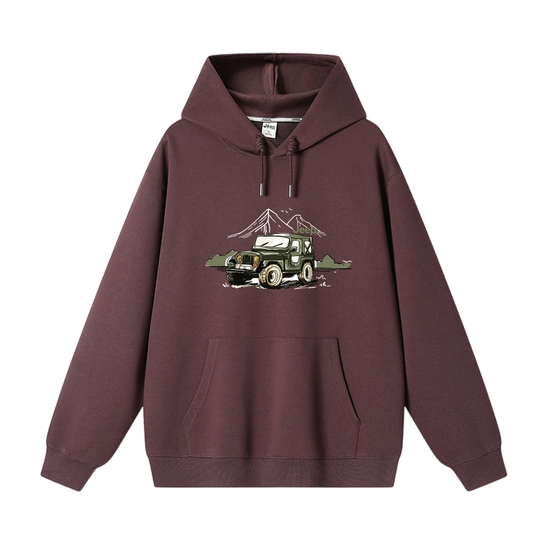 Толстовка мужская с капюшоном Moderate Regular Jeep, коричневый
Толстовка мужская с капюшоном Moderate Regular Jeep, коричневый
