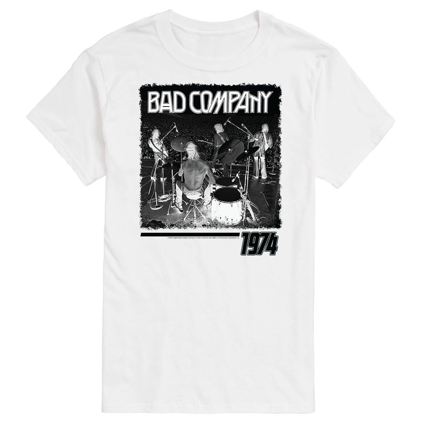 Футболка Big & Tall Bad Company License 
Футболка Big & Tall Bad Company License