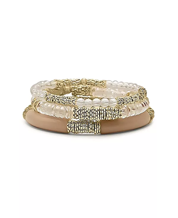 Браслет из текстурированных бусин, покрытый стеклом и золотом Bowood Lane, gold
Браслет из текстурированных бусин, покрытый стеклом и золотом Bowood Lane, gold