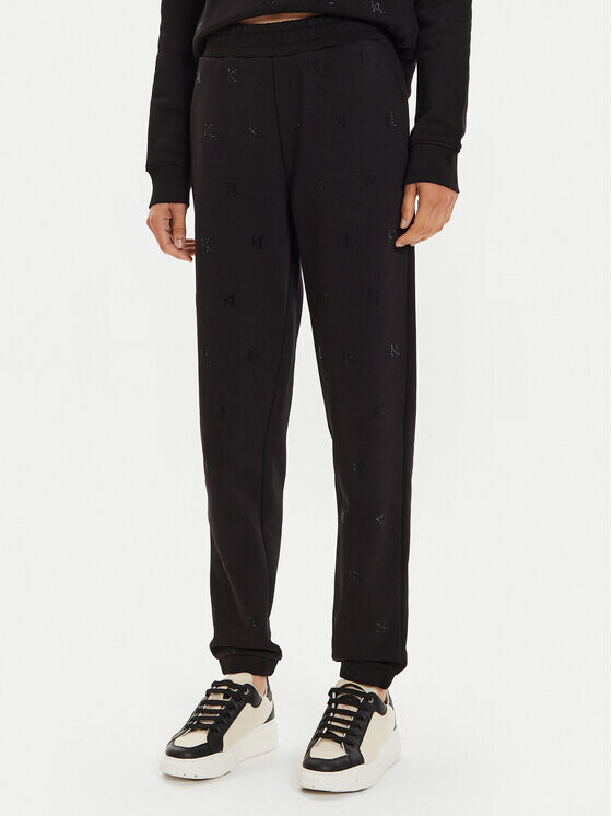 Спортивные брюки стандартного кроя Karl Lagerfeld, черный
Спортивные брюки стандартного кроя Karl Lagerfeld, черный