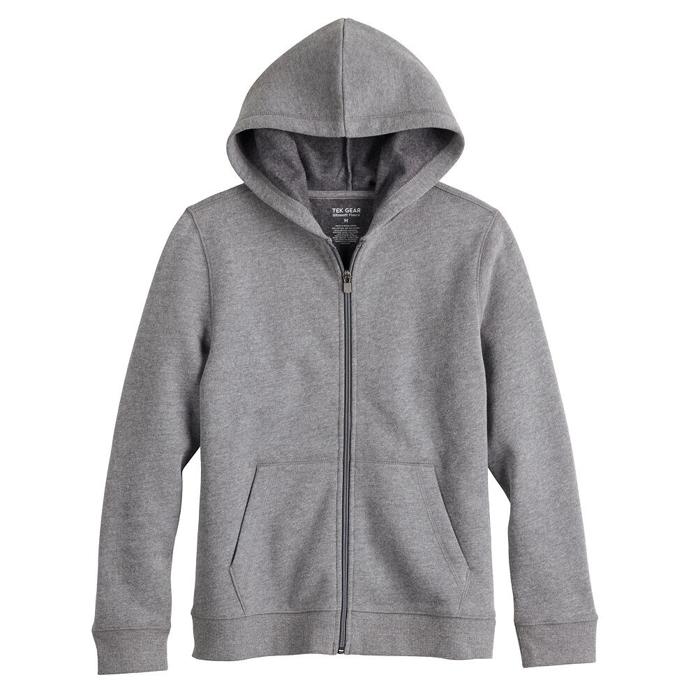 Ультрамягкая флисовая толстовка на молнии Tek Gear для мальчиков, цвет Light Gray Heather
Ультрамягкая флисовая толстовка на молнии Tek Gear для мальчиков, цвет Light Gray Heather