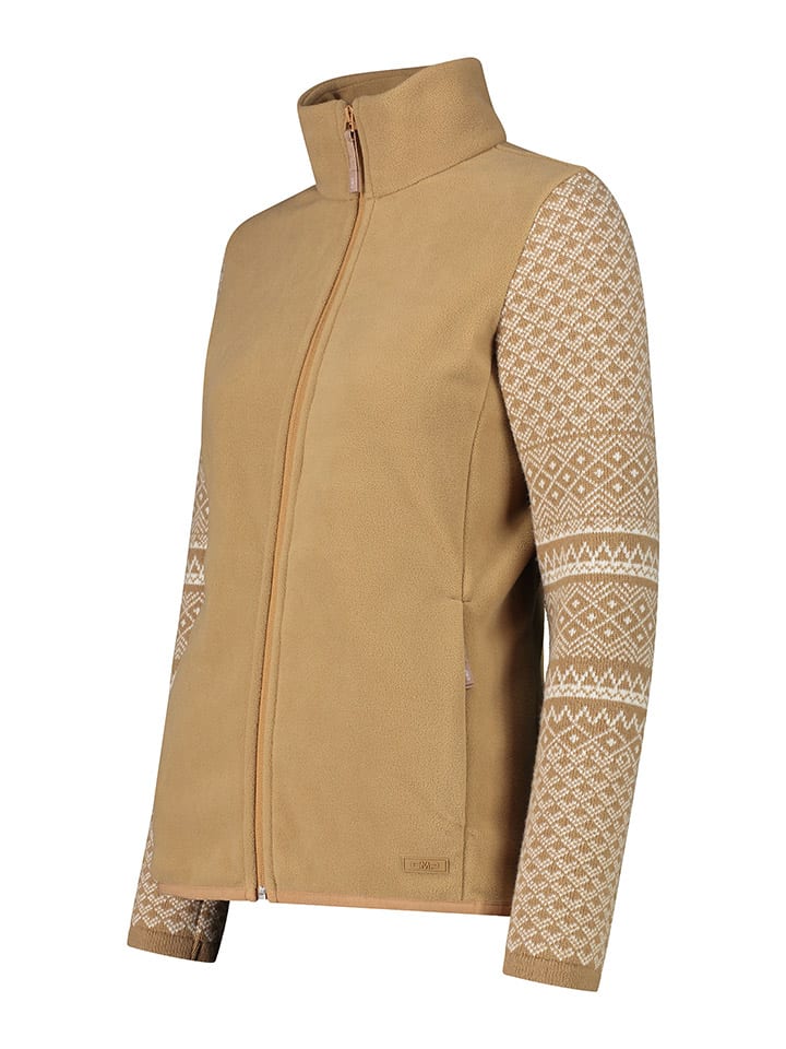 Флисовая куртка светло-коричневого цвета CMP
Флисовая куртка светло-коричневого цвета CMP