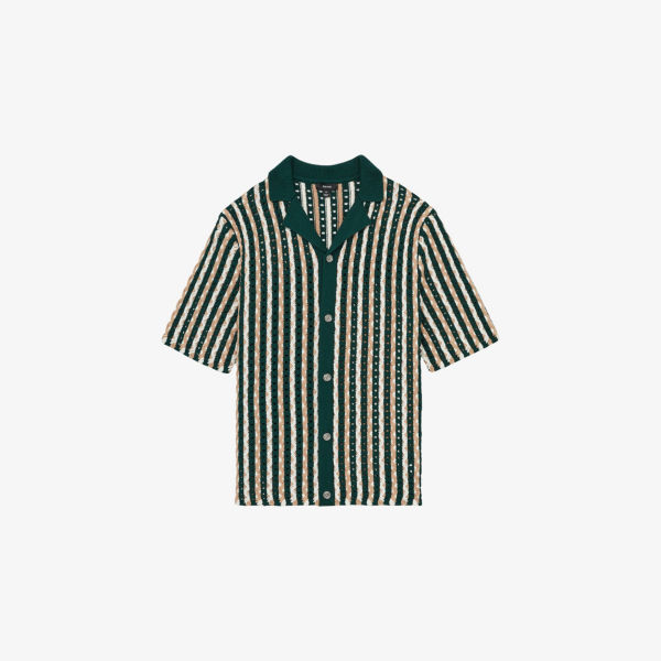 Рубашка текстурированная Reiss с отложным воротником, зеленый
Рубашка текстурированная Reiss с отложным воротником, зеленый