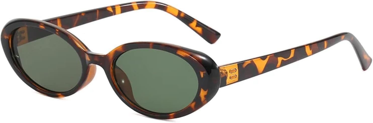 Солнцезащитные очки с защитой от УФ-излучения UV400 | Маленький овальный размер | Для женщин и мужчин | Для занятий спортом на открытом воздухе и вождения DSVIGF, Leopard Green
Солнцезащитные очки с защитой от УФ-излучения UV400 | Маленький овальный размер | Для женщин и мужчин | Для занятий спортом на открытом воздухе и вождения DSVIGF, Leopard Green