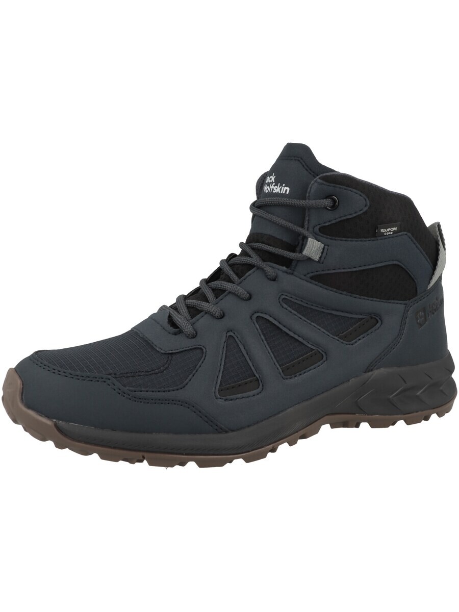 Походные ботинки JACK WOLFSKIN Boots Woodland, темно-синий 
Походные ботинки JACK WOLFSKIN Boots Woodland, темно-синий