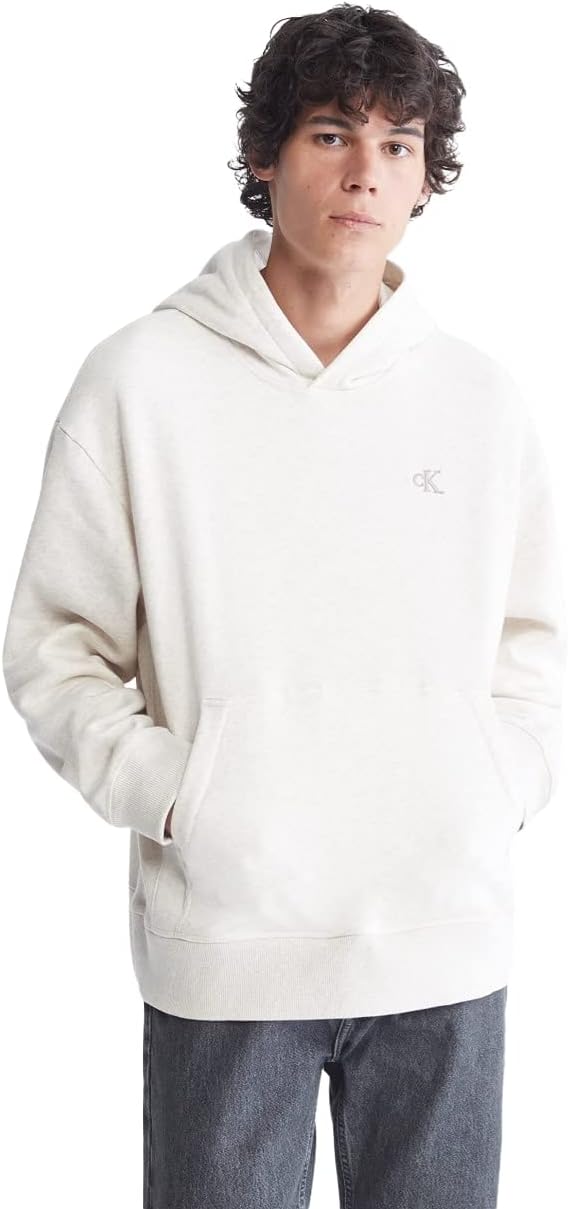 Мужская флисовая толстовка с капюшоном и логотипом Calvin Klein, Beige Heather
Мужская флисовая толстовка с капюшоном и логотипом Calvin Klein, Beige Heather