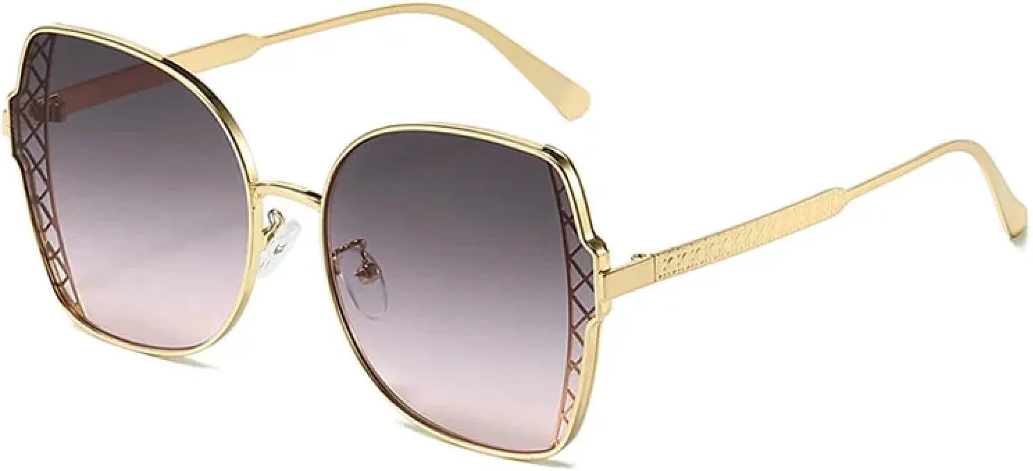 Винтажные металлические солнцезащитные очки с градиентом UV400, коричнево-розовые оттенки. Модные солнцезащитные очки для мужчин и женщин TKKTLLT, Gold-graypink
Винтажные металлические солнцезащитные очки с градиентом UV400, коричнево-розовые оттенки. Модные солнцезащитные очки для мужчин и женщин TKKTLLT, Gold-graypink