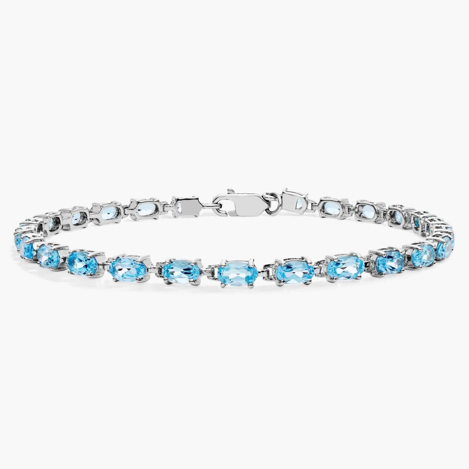 Маленький овальный браслет Swiss Blue Topaz из стерлингового серебра (5x3 мм) Blue Nile
Маленький овальный браслет Swiss Blue Topaz из стерлингового серебра (5x3 мм) Blue Nile