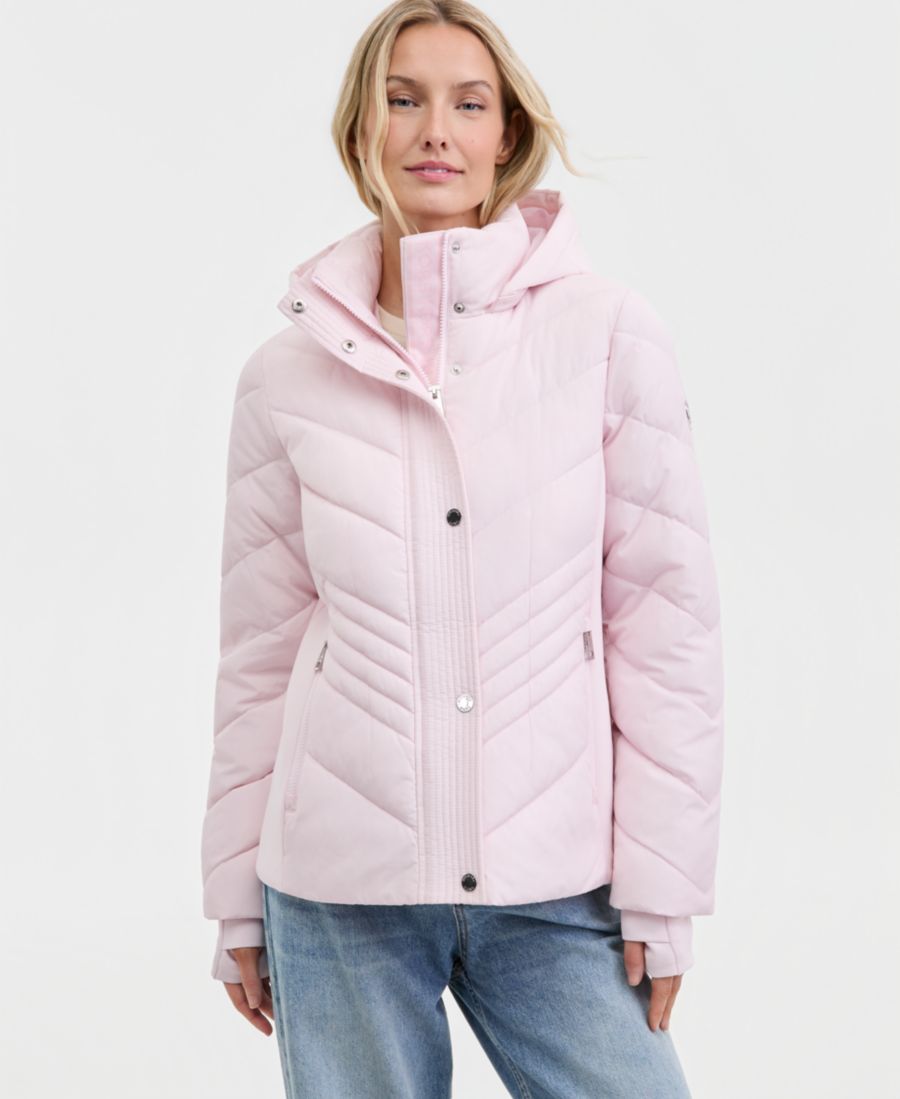 Женская складная пуховая куртка с капюшоном Michael Kors, Pale pink
Женская складная пуховая куртка с капюшоном Michael Kors, Pale pink