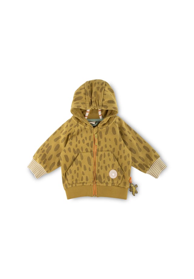 Толстовка «Добро пожаловать в джунгли» для младенцев и малышей Sigikid, зеленый 
Толстовка «Добро пожаловать в джунгли» для младенцев и малышей Sigikid, зеленый