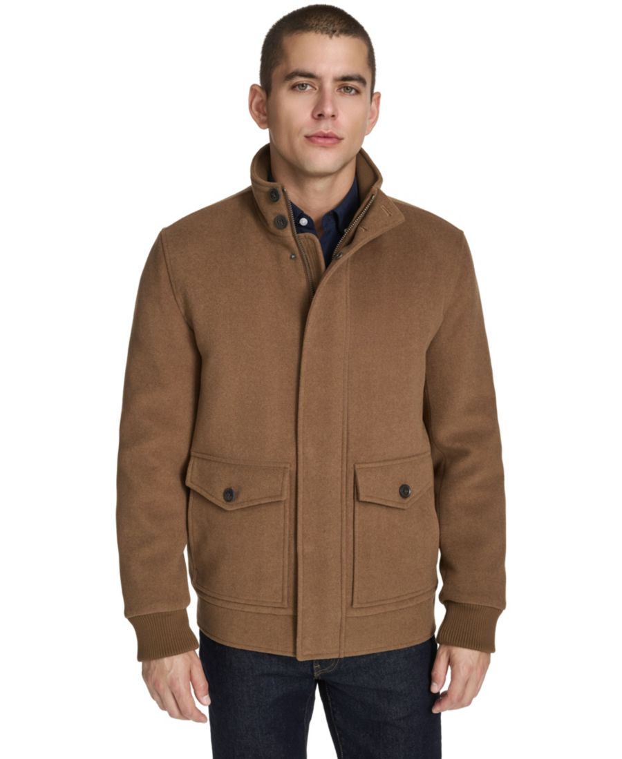 Мужская куртка-бомбер со стоячим воротником Cole Haan, Camel
Мужская куртка-бомбер со стоячим воротником Cole Haan, Camel