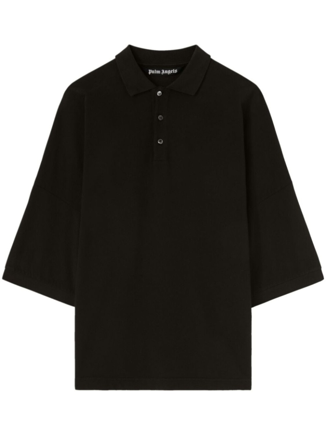 Palm Angels рубашка поло с логотипом, черный
Palm Angels рубашка поло с логотипом, черный