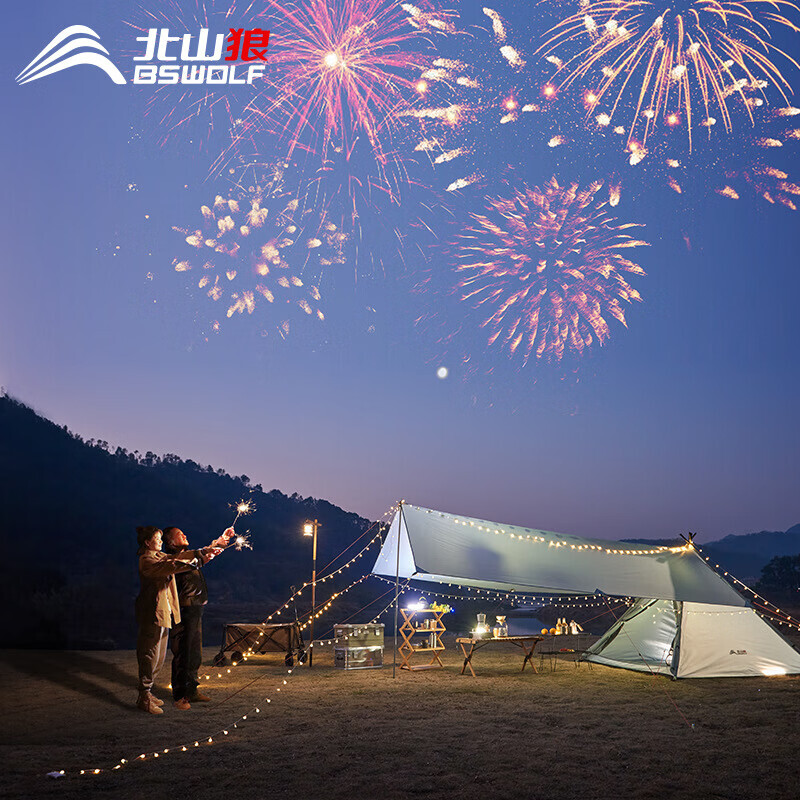 Палатка BSWolf, портативная складная уличная палатка с утолщенным непромокаемым навесом, тент для кемпинга, палатка-пирамида, серая и белая палатка
Палатка BSWolf, портативная складная уличная палатка с утолщенным непромокаемым навесом, тент для кемпинга, палатка-пирамида, серая и белая палатка