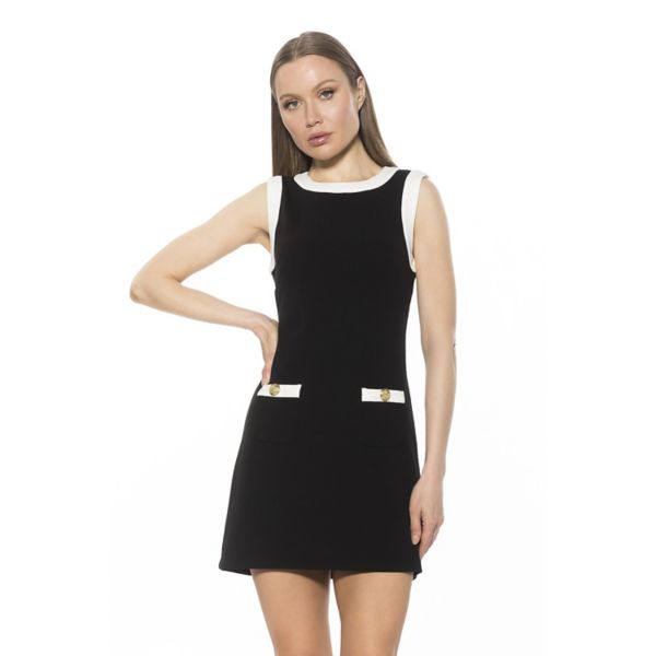 Женское мини-платье Piper с контрастным круглым вырезом Alexia Admor, черный
Женское мини-платье Piper с контрастным круглым вырезом Alexia Admor, черный