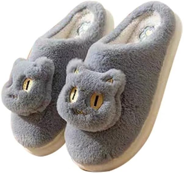 Домашние зимние тапочки Zonkacen для мужчин и женщин с изображением мультяшного кота, однотонные, для прогулок по дому и спальне, серый
Домашние зимние тапочки Zonkacen для мужчин и женщин с изображением мультяшного кота, однотонные, для прогулок по дому и спальне, серый
