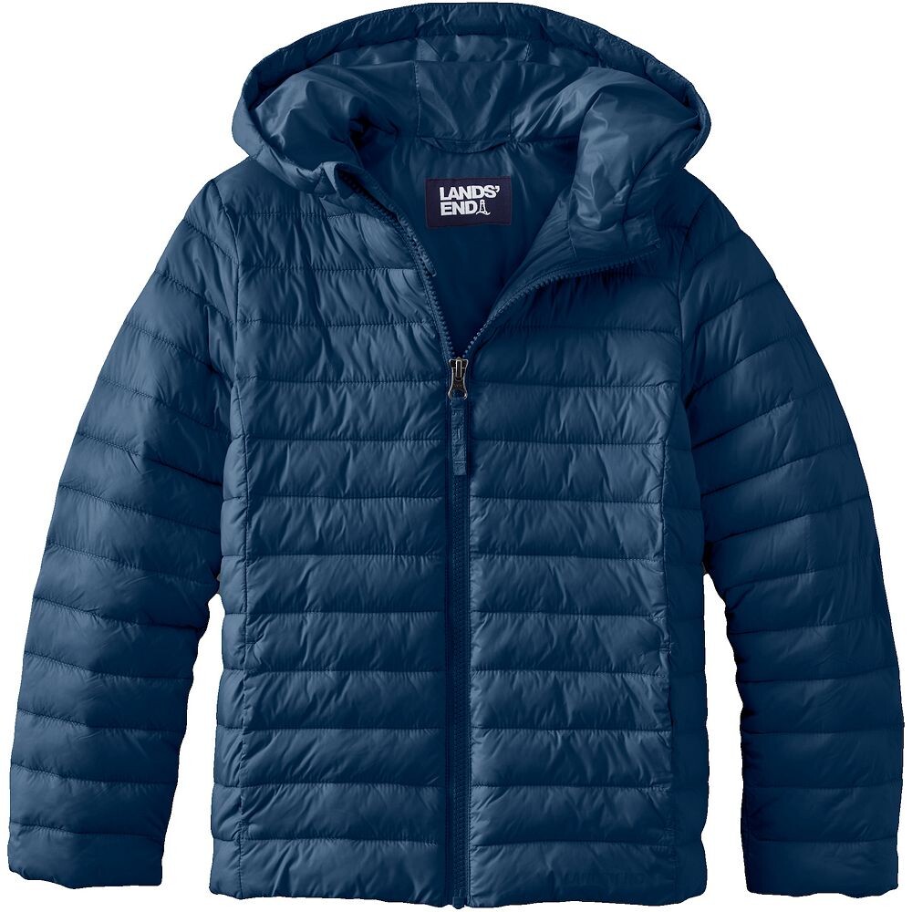 Детская складная куртка с капюшоном Lands' End ThermoPlume для детей 2–20 лет в цвете обычный и хаски, темно-синий
Детская складная куртка с капюшоном Lands' End ThermoPlume для детей 2–20 лет в цвете обычный и хаски, темно-синий