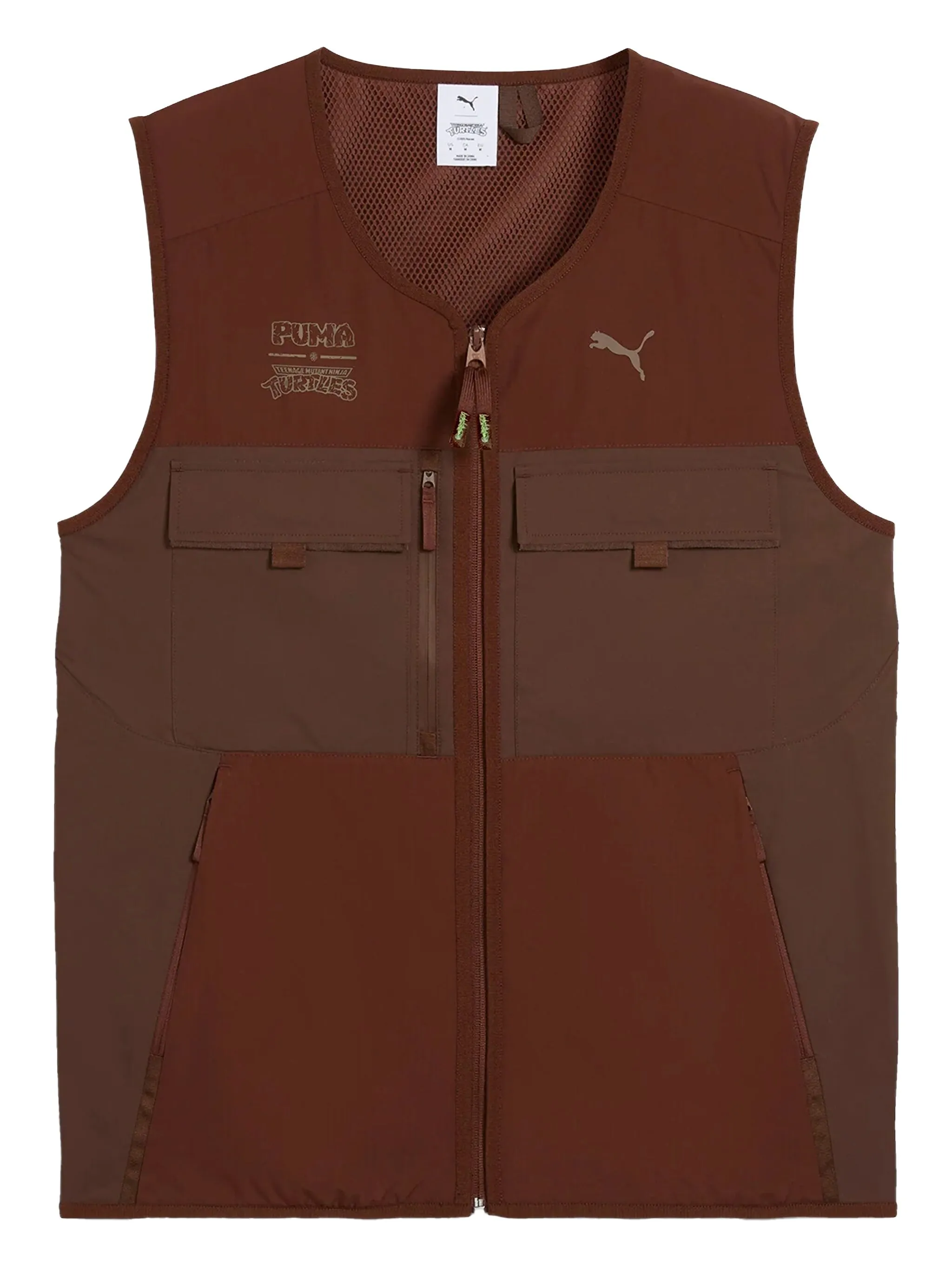 Жилет Pumatech из коллаборации с TMNT, коричневый
Жилет Pumatech из коллаборации с TMNT, коричневый