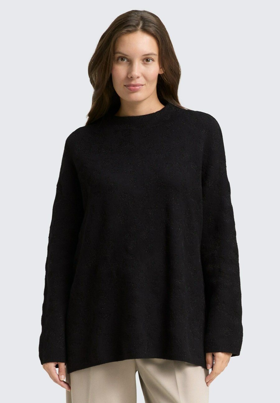 Джемпер TOM TAILOR OVERSIZE MIT GLITZER-EFFEKT, Black Lurex Knit/Black
Джемпер TOM TAILOR OVERSIZE MIT GLITZER-EFFEKT, Black Lurex Knit/Black