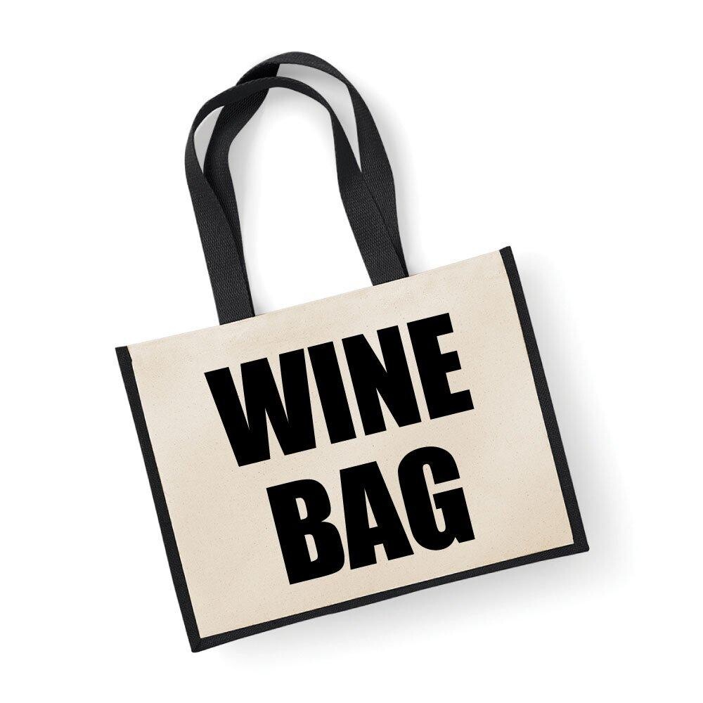 Большая джутовая сумка Мешок для вина Черная сумка 60 SECOND MAKEOVER, черный
Большая джутовая сумка Мешок для вина Черная сумка 60 SECOND MAKEOVER, черный