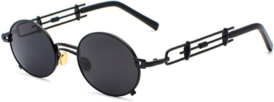 Солнцезащитные очки в стиле ретро стимпанк для мужчин, круглые, винтажные, с металлической оправой, золотисто-черные, овальные, для женщин, красные, мужские VFDHN, Full Black
Солнцезащитные очки в стиле ретро стимпанк для мужчин, круглые, винтажные, с металлической оправой, золотисто-черные, овальные, для женщин, красные, мужские VFDHN, Full Black