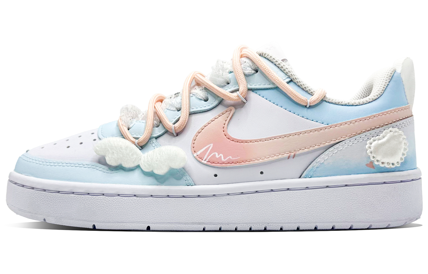 Court Borough Milk Mist Angel устойчивые к истиранию дышащие нескользящие низкие детские скейтбординг кроссовки Nike, синий
Court Borough Milk Mist Angel устойчивые к истиранию дышащие нескользящие низкие детские скейтбординг кроссовки Nike, синий