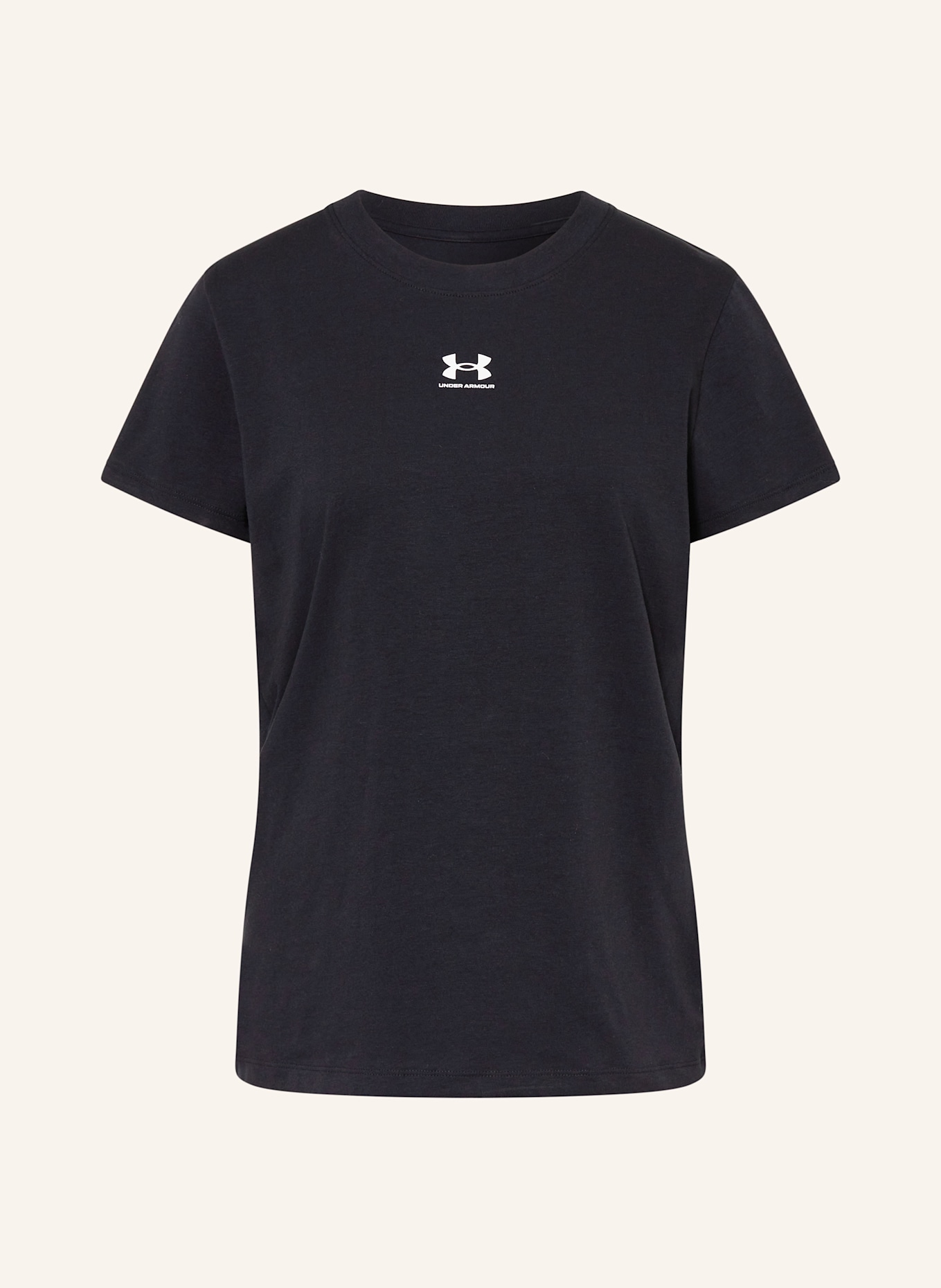 Футболка ua rival core Under Armour, черный 
Футболка ua rival core Under Armour, черный