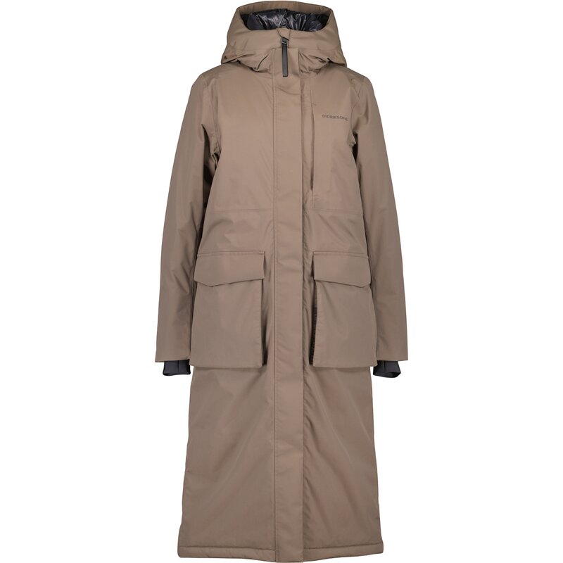 Coat leya wns parka l 3 Didriksons, коричневый
Coat leya wns parka l 3 Didriksons, коричневый