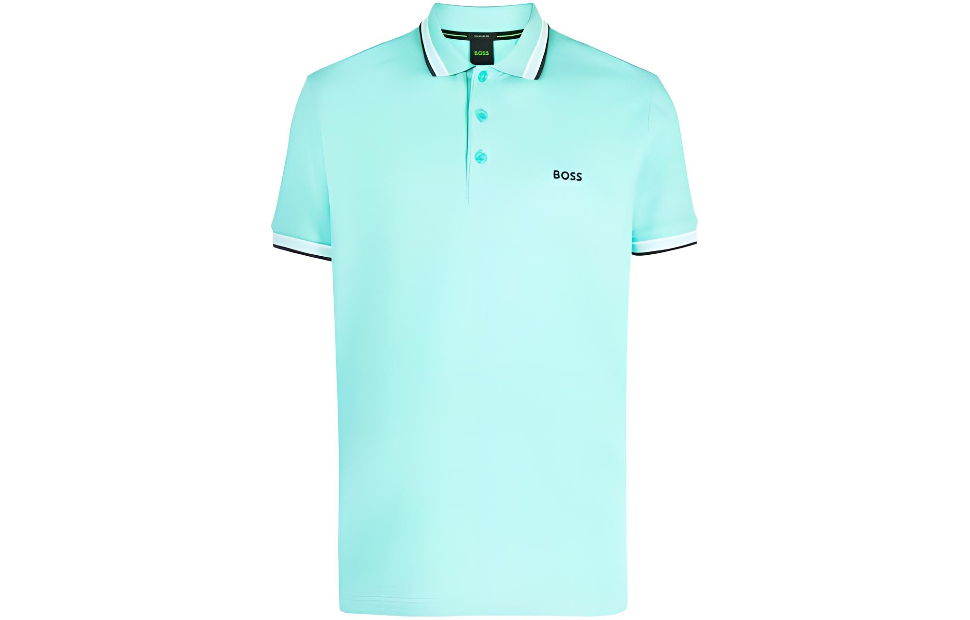 Футболка поло мужская зеленая HUGO BOSS 
Футболка поло мужская зеленая HUGO BOSS