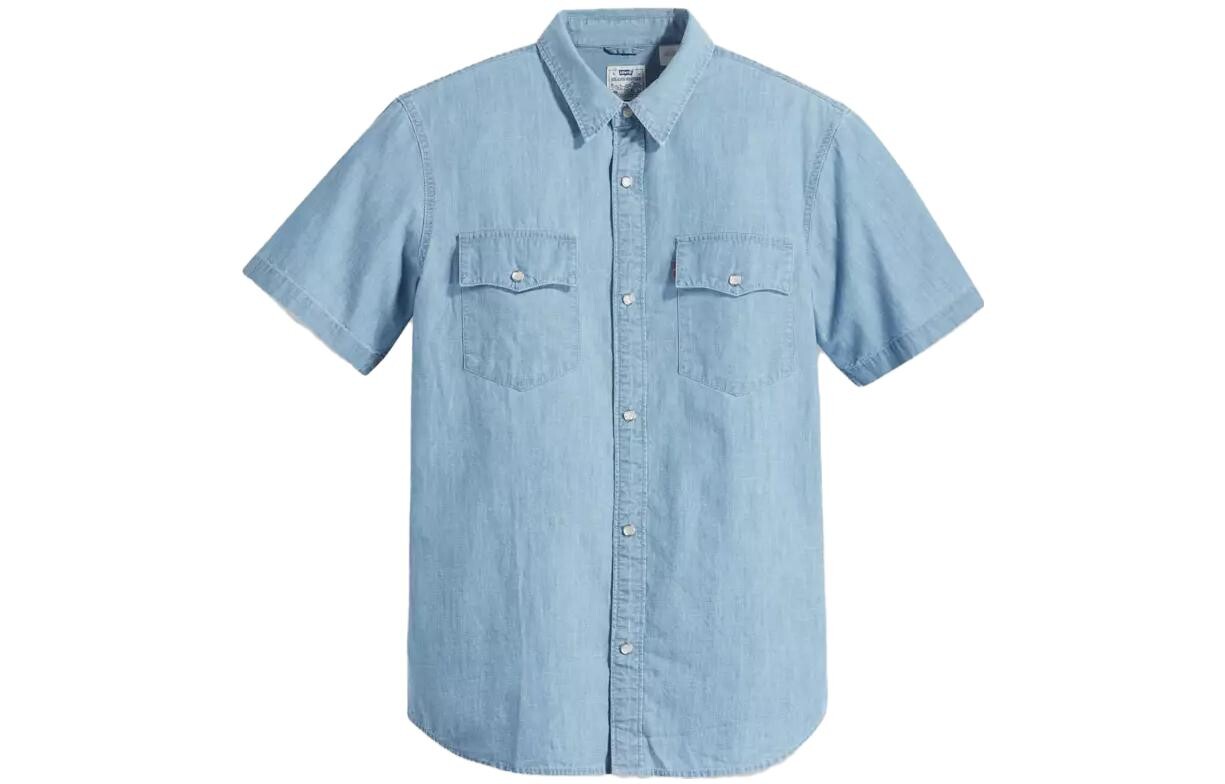 Рубашка мужская светло-синяя Levi’S, светло-голубой
Рубашка мужская светло-синяя Levi’S, светло-голубой