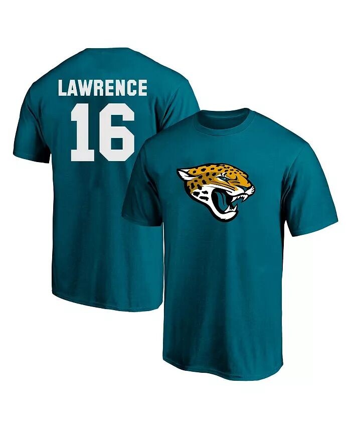 Мужская футболка с именем игрока Trevor Lawrence Teal Jacksonville Jaguars Big Tall Fanatics
Мужская футболка с именем игрока Trevor Lawrence Teal Jacksonville Jaguars Big Tall Fanatics