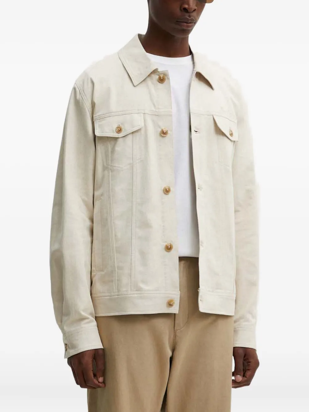 Куртка с вышитым логотипом Les Deux, бежевый
Куртка с вышитым логотипом Les Deux, бежевый