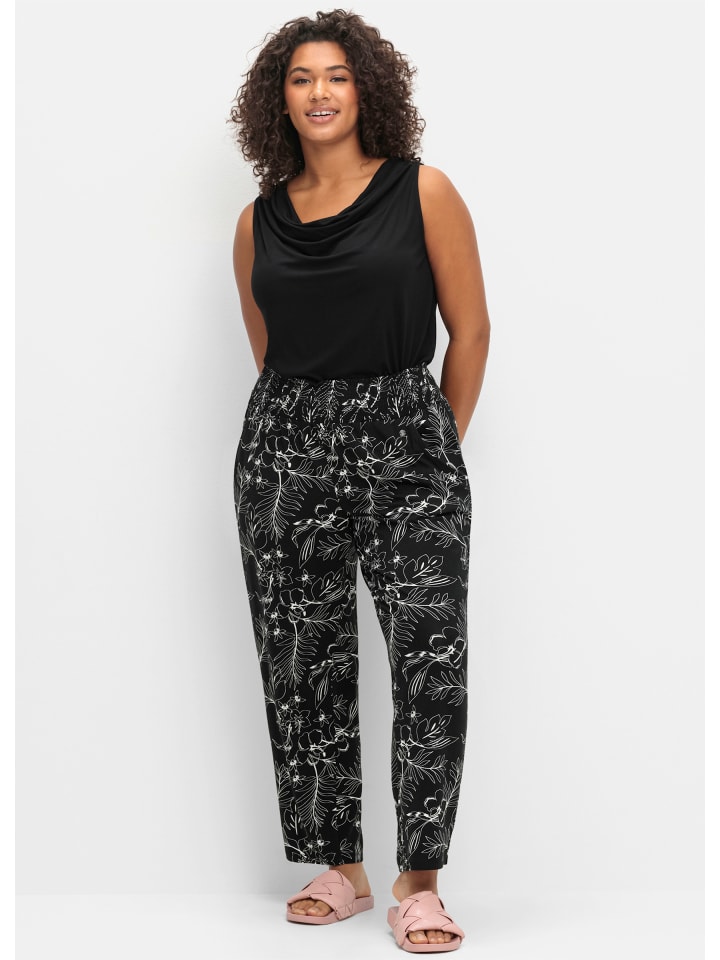 Тканевые брюки sheego
Тканевые брюки sheego